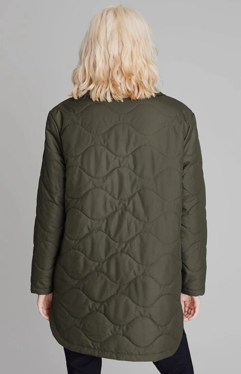 Ginger Shirt Jacket | Olive - Preloved sold by Alp N Rock product image thumbnail 4