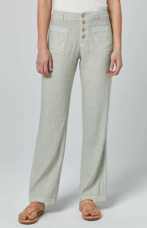 Phoebe Flare Leg Pant  | Celadon sold by Alp N Rock