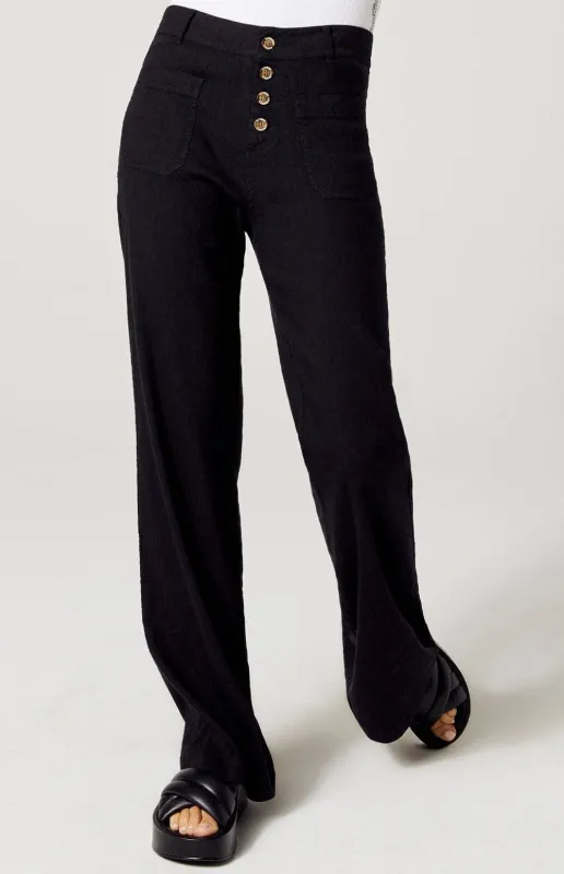 Phoebe Flare Leg Pant  | Black sold by Alp N Rock