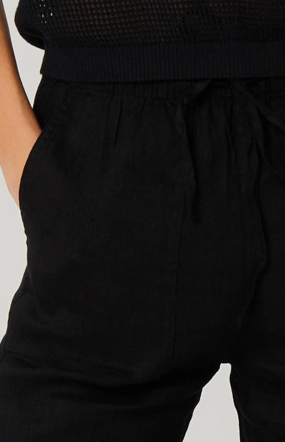 Callie Drawstring Pant | Black sold by Alp N Rock product image thumbnail 3