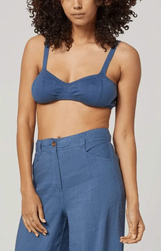 Mara Bralette | Moonlight Blue - Preloved sold by Alp N Rock