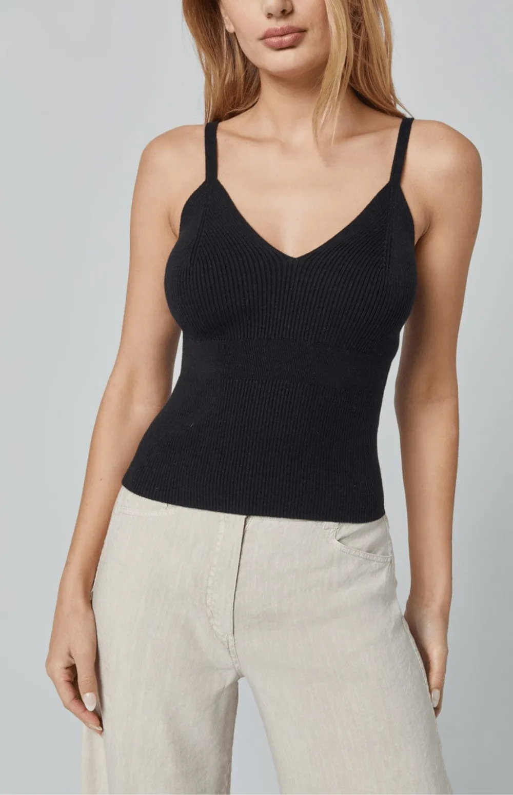 Sonia Tank | Black - Preloved sold by Alp N Rock