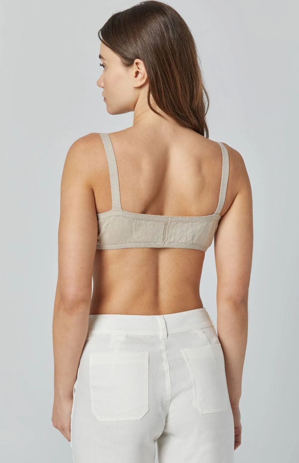 Mara Bralette | Silver Grey - Preloved sold by Alp N Rock product image thumbnail 3