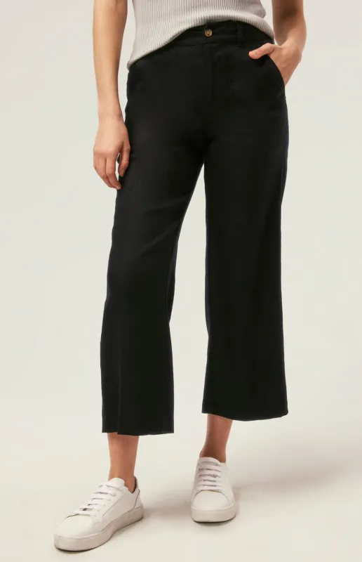 Lacey Cropped Pant | Black sold by Alp N Rock