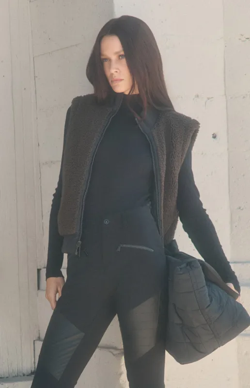 Atlas Quilted Reversible Vest | Stone sold by Alp N Rock