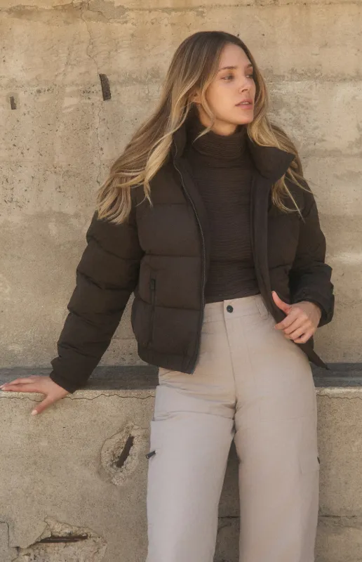Whitney Puffer Jacket | Coffee sold by Alp N Rock