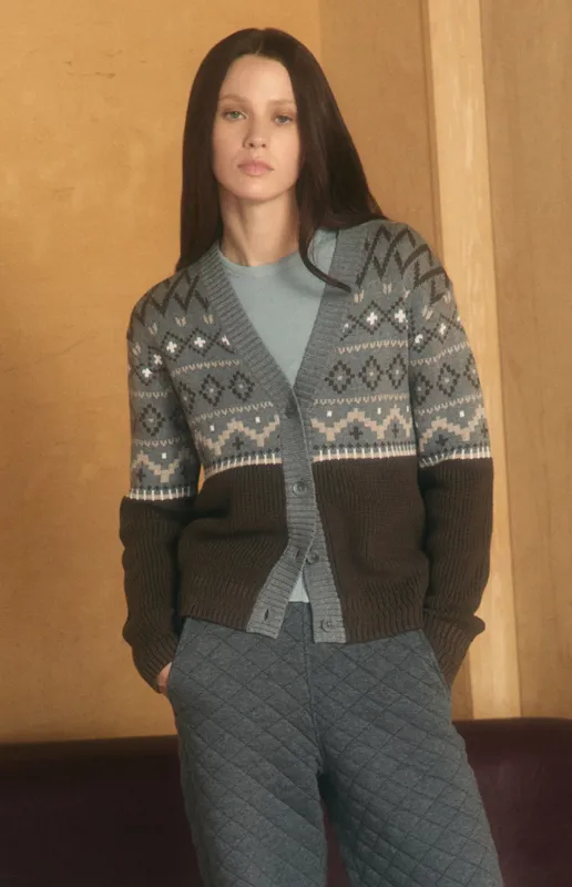 Scarlette Cardigan | Heather Grey sold by Alp N Rock