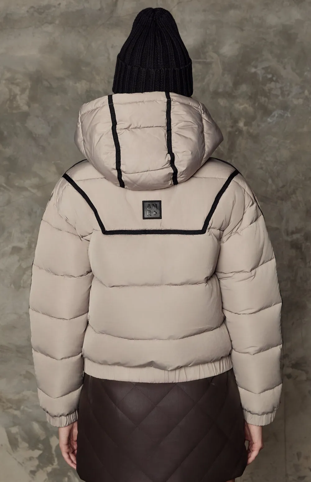 Whitney Puffer Jacket | Stone sold by Alp N Rock product image thumbnail 4