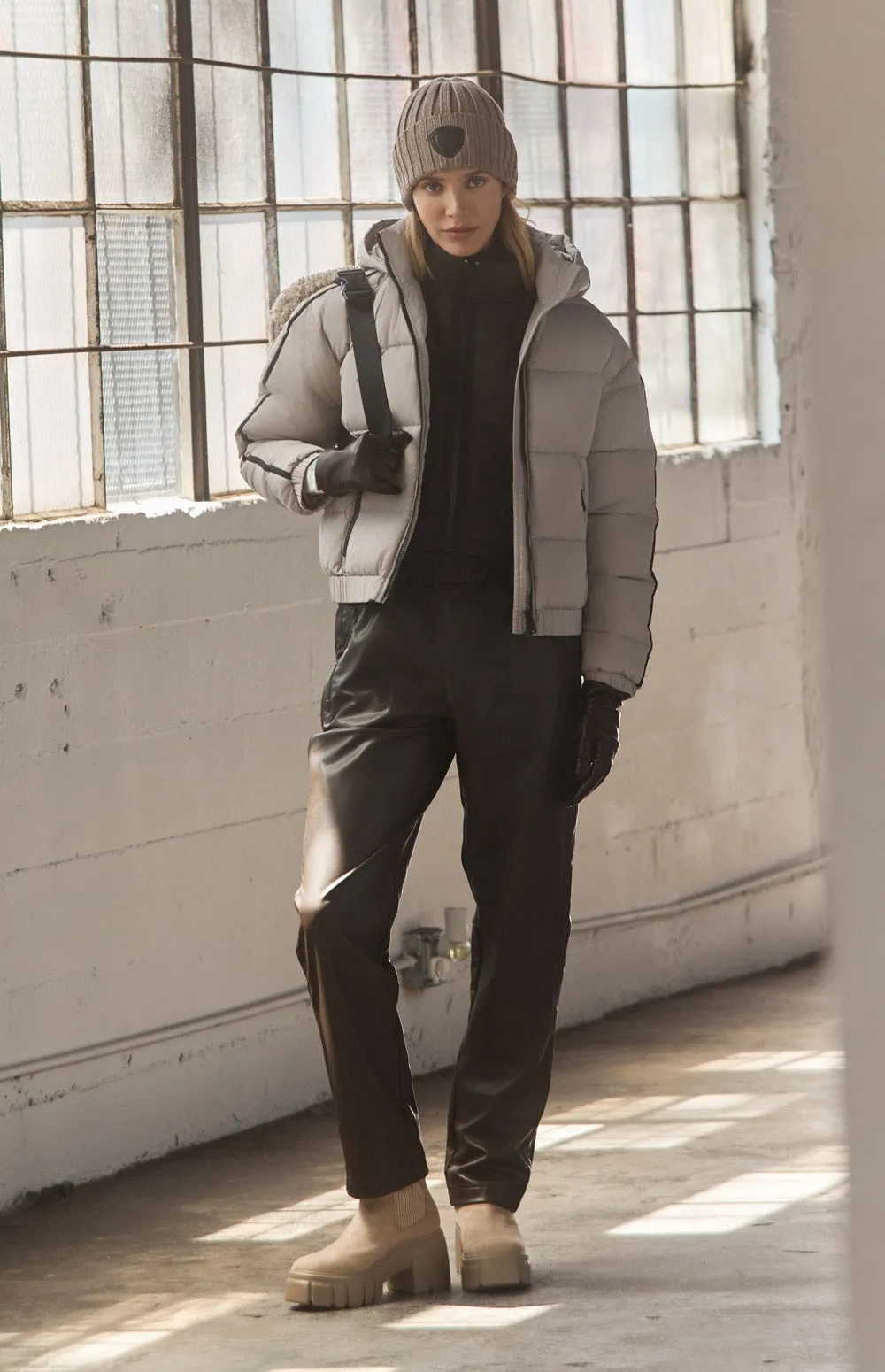 Whitney Puffer Jacket | Stone sold by Alp N Rock product image thumbnail 5