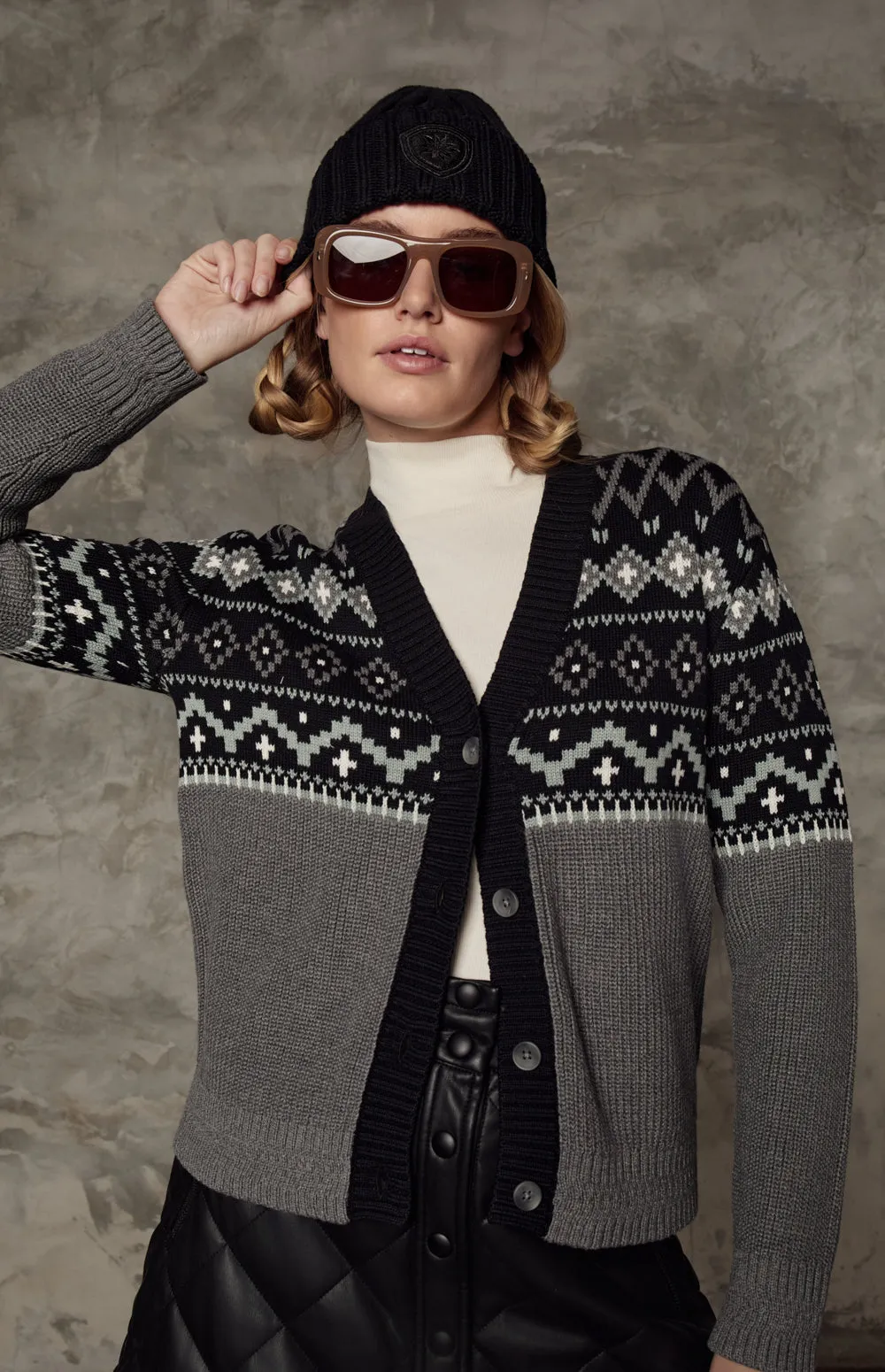 Scarlette Cardigan | Black sold by Alp N Rock