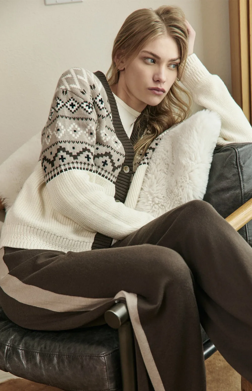 Scarlette Cardigan | Stone sold by Alp N Rock product image thumbnail 5
