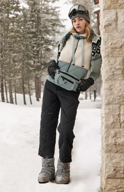 Sage Zip Vest | Ivory sold by Alp N Rock