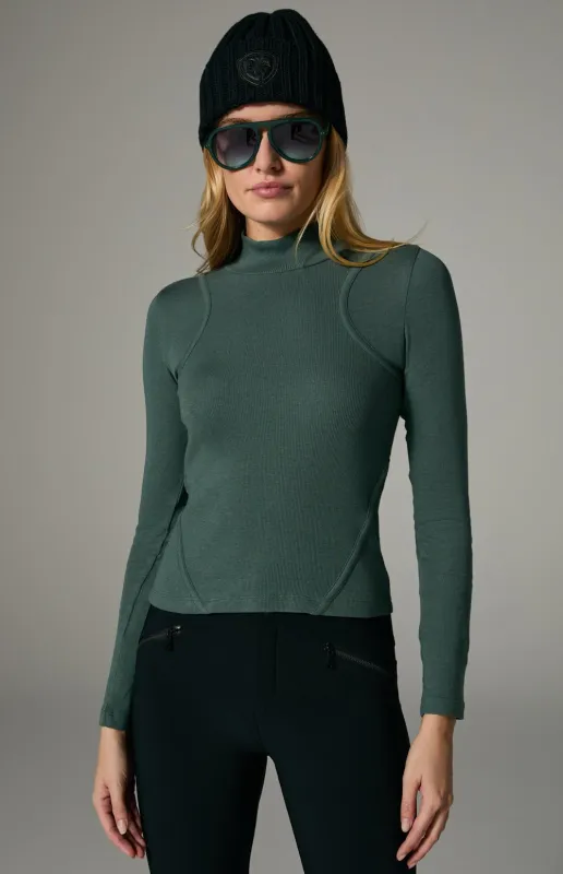 Laila Longsleeve Mock Neck | Eucalyptus sold by Alp N Rock