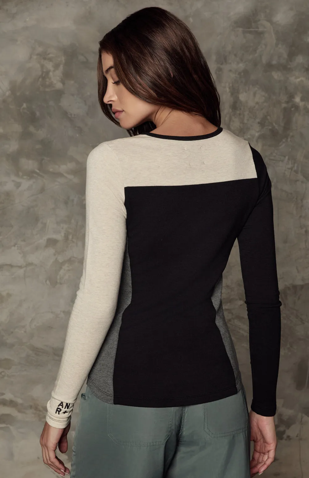 Gemma Henley Shirt | Black sold by Alp N Rock product image thumbnail 4
