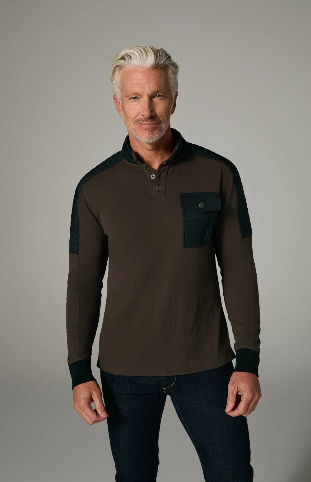 Mattias Mock Shirt | Coffee sold by Alp N Rock product image thumbnail 4