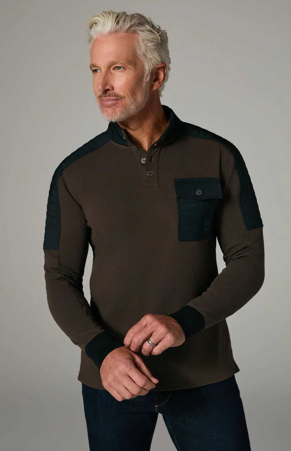 Mattias Mock Shirt | Coffee sold by Alp N Rock product image thumbnail 3