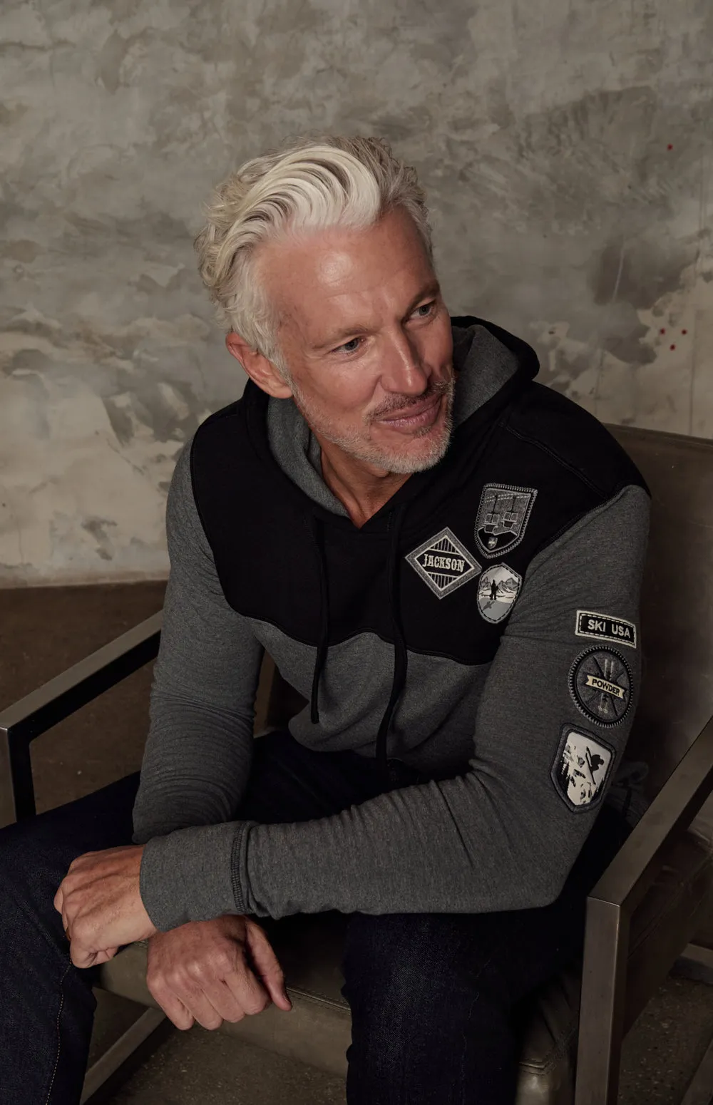 Marco Hoodie | Heather Black sold by Alp N Rock