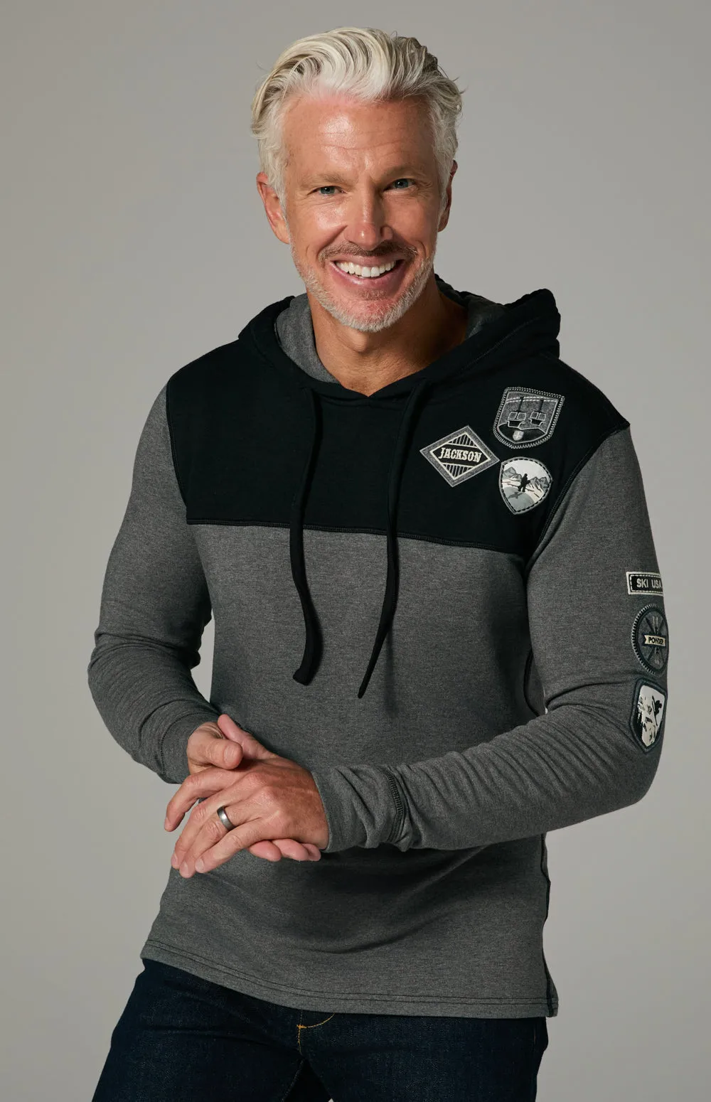 Marco Hoodie | Heather Black sold by Alp N Rock product image thumbnail 2