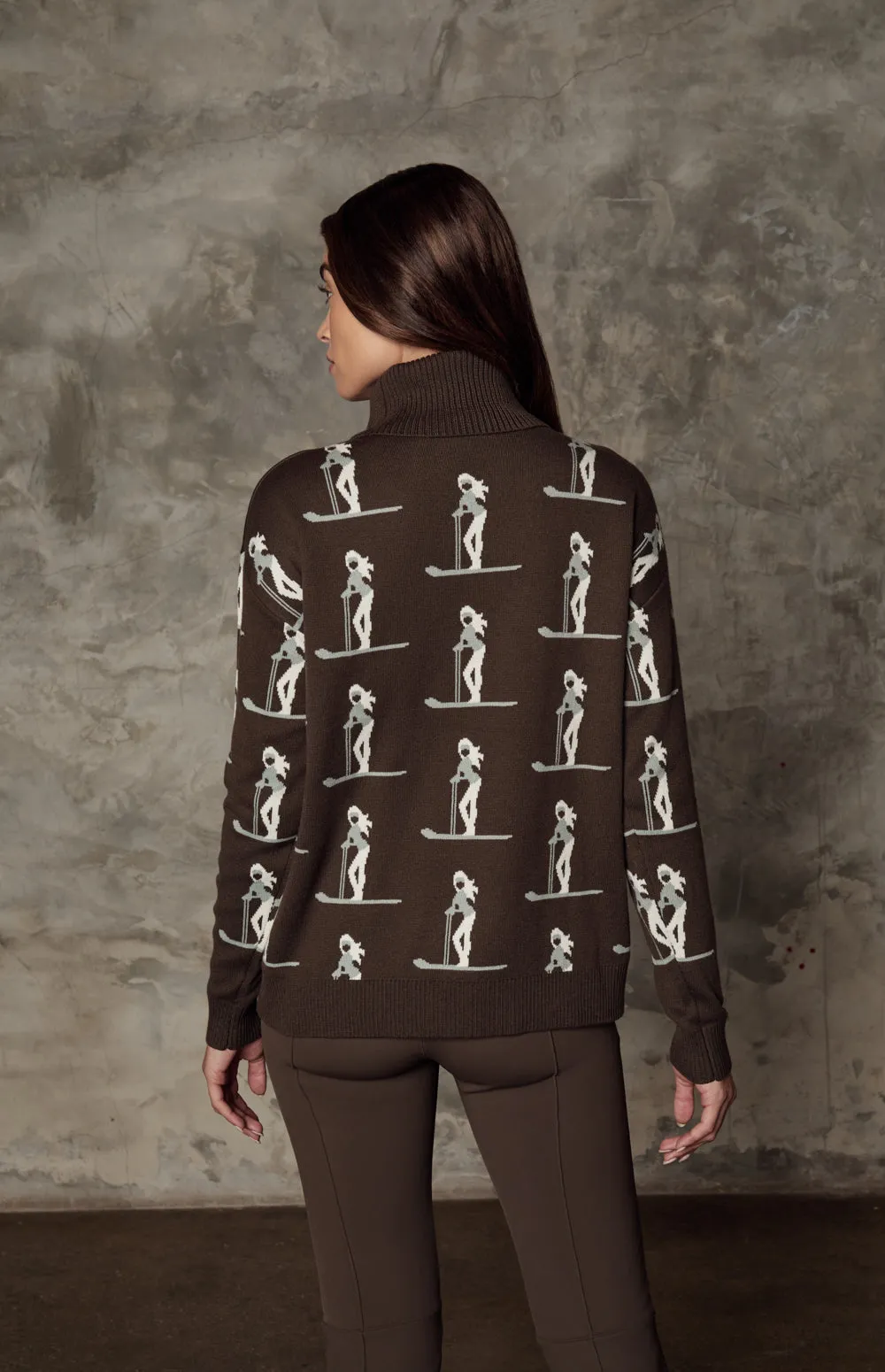 Nala Vintage Ski Sweater | Coffee sold by Alp N Rock product image thumbnail 5