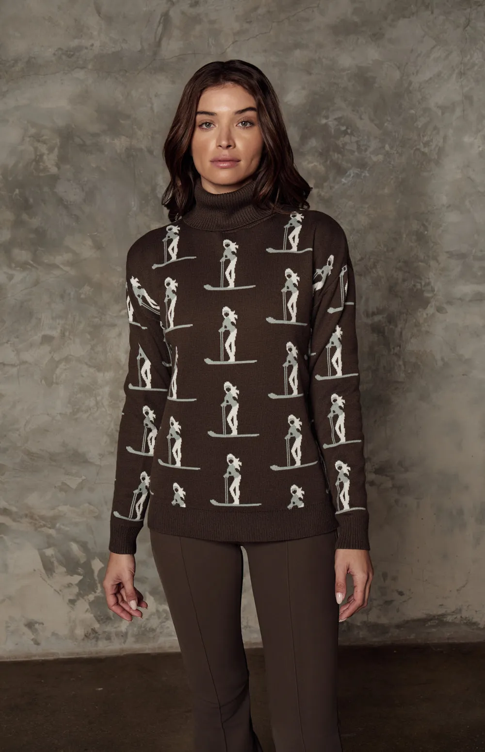 Nala Vintage Ski Sweater | Coffee sold by Alp N Rock product image thumbnail 3