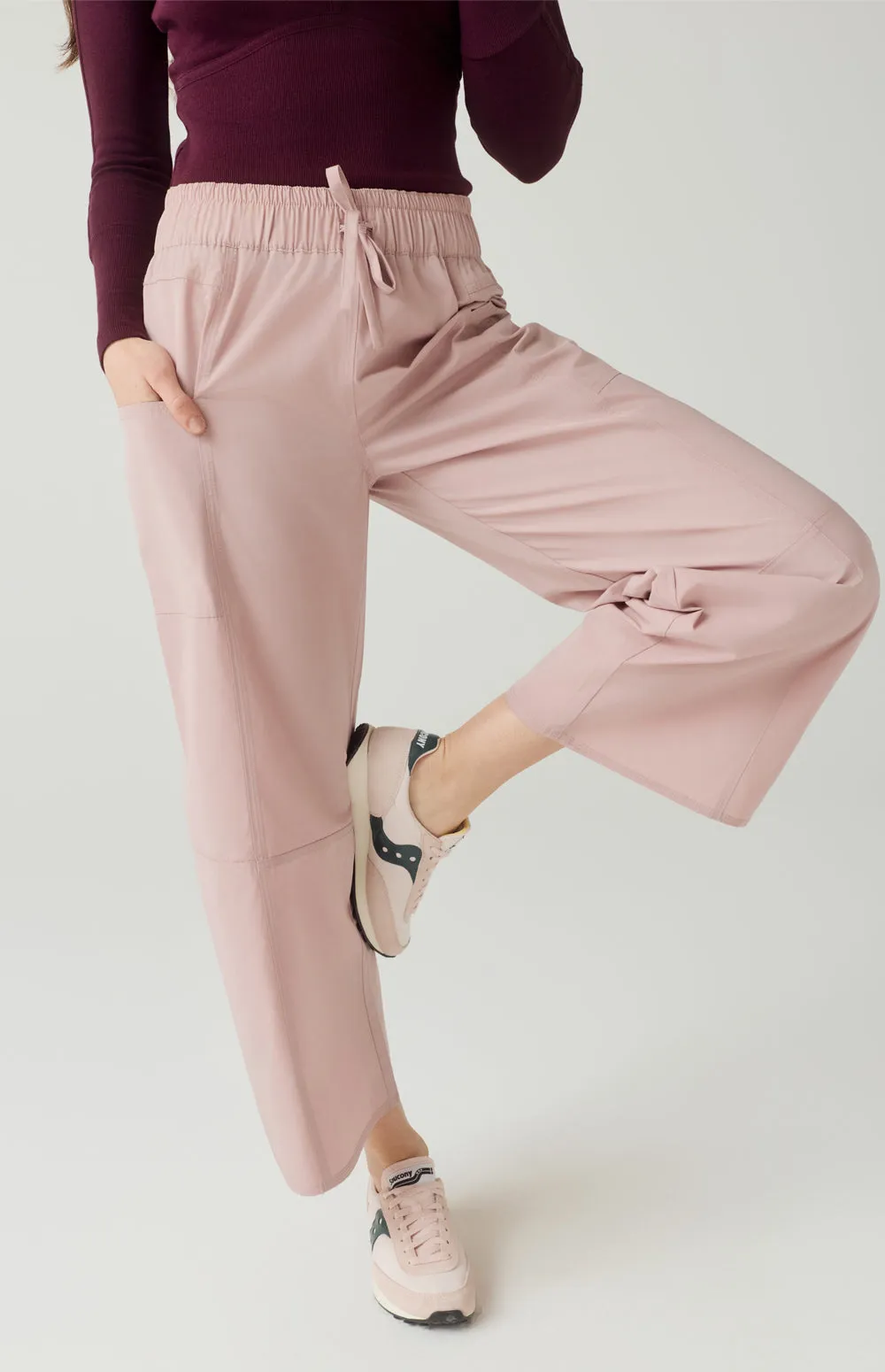 Suki Cropped Pant | Rose sold by Alp N Rock product image thumbnail 3