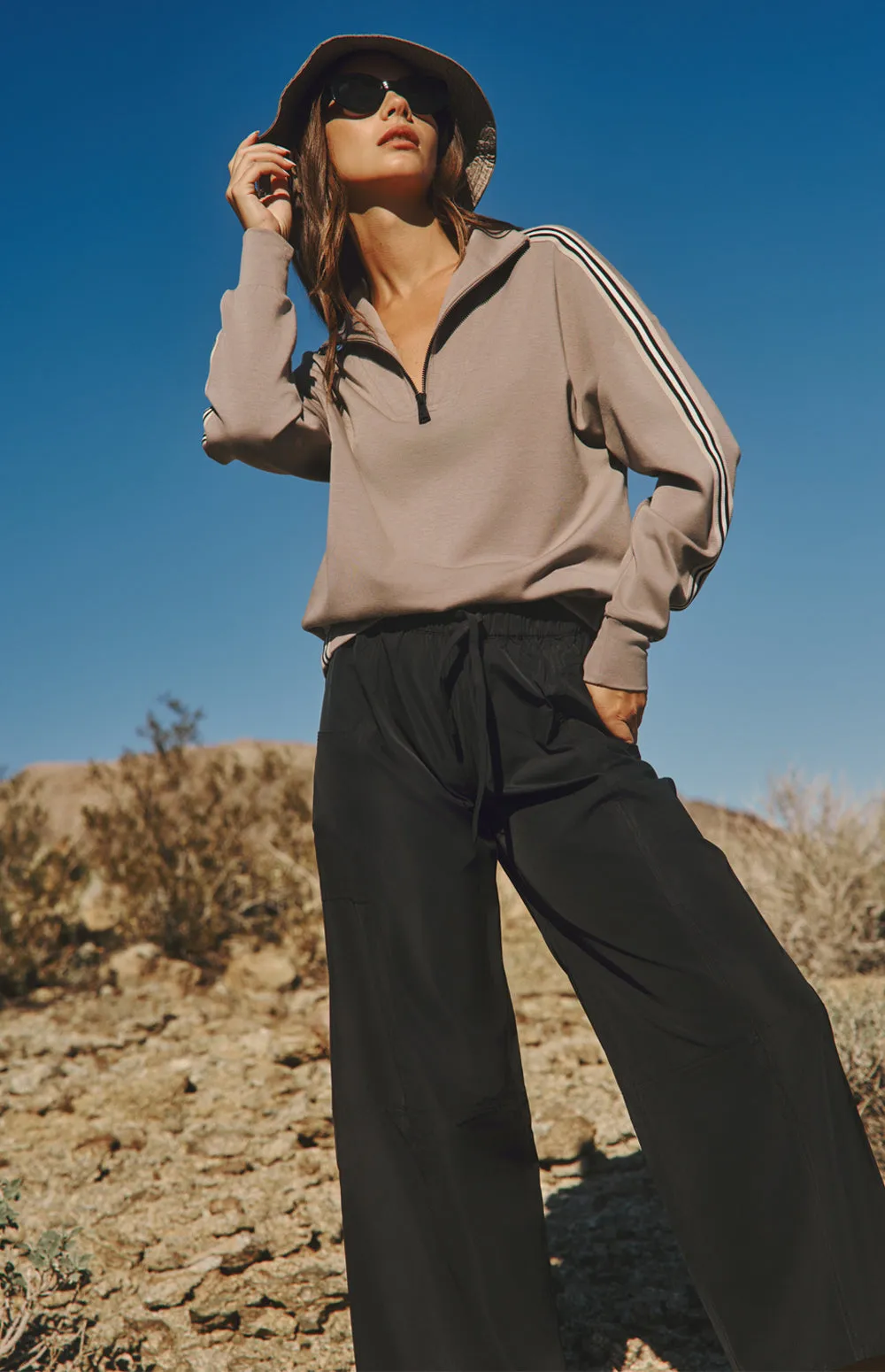 Suki Cropped Pant | Black sold by Alp N Rock