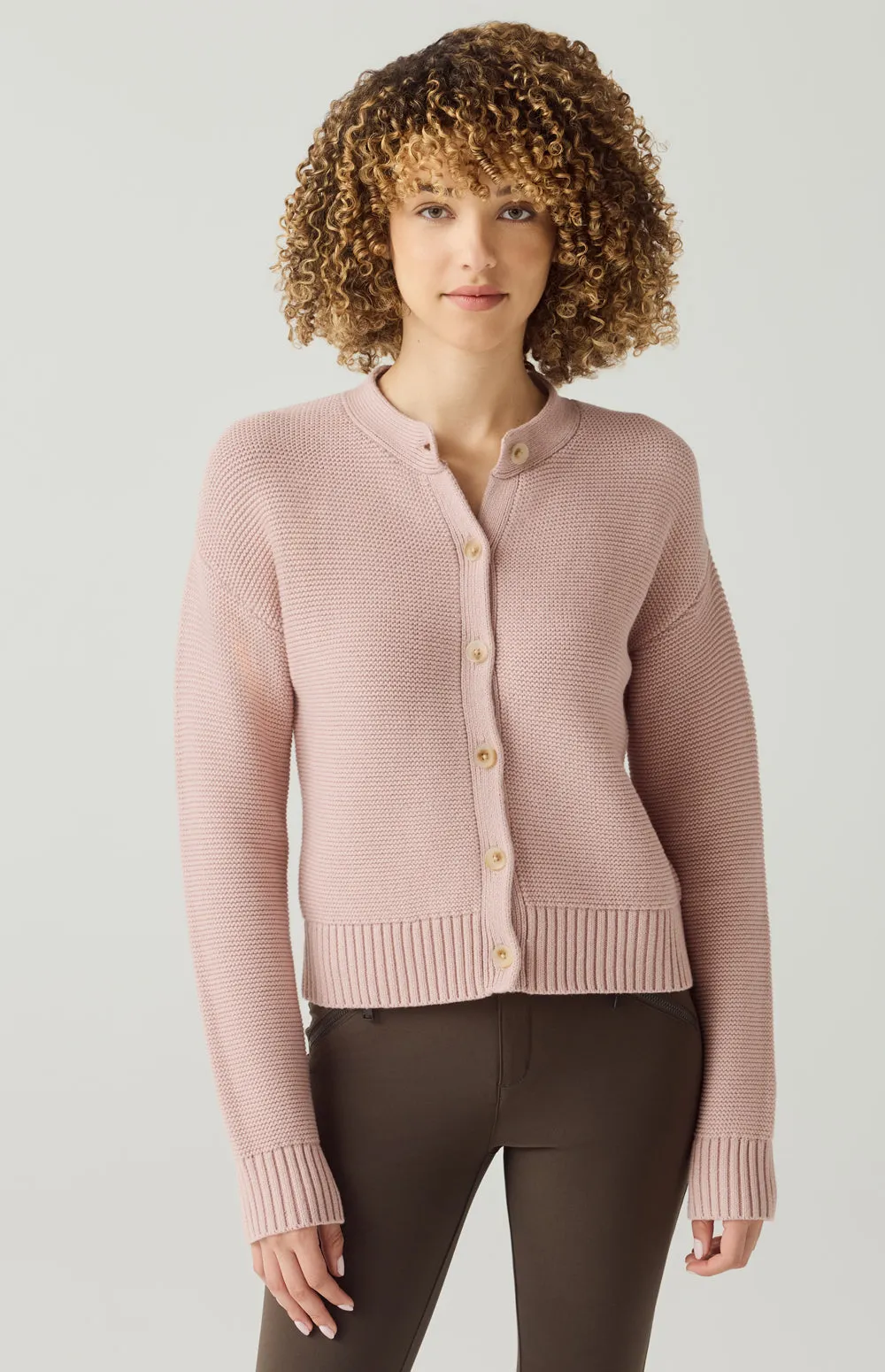 Lexi Sweater Cardigan | Rose sold by Alp N Rock product image thumbnail 3
