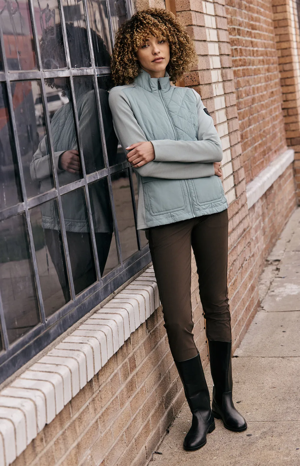 Kara Hybrid Jacket | Silver Blue sold by Alp N Rock product image thumbnail 3