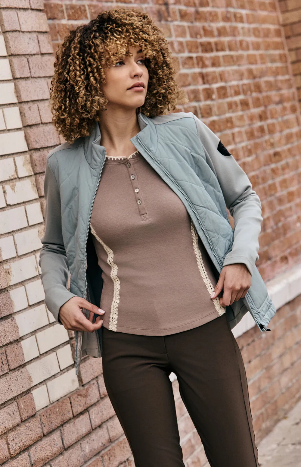 Kara Hybrid Jacket | Silver Blue sold by Alp N Rock product image thumbnail 2