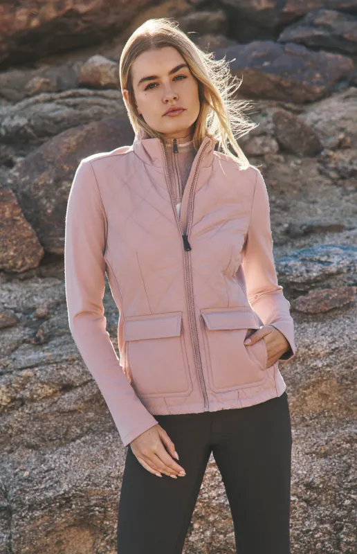 Kara Hybrid Jacket | Rose made by Alp N Rock