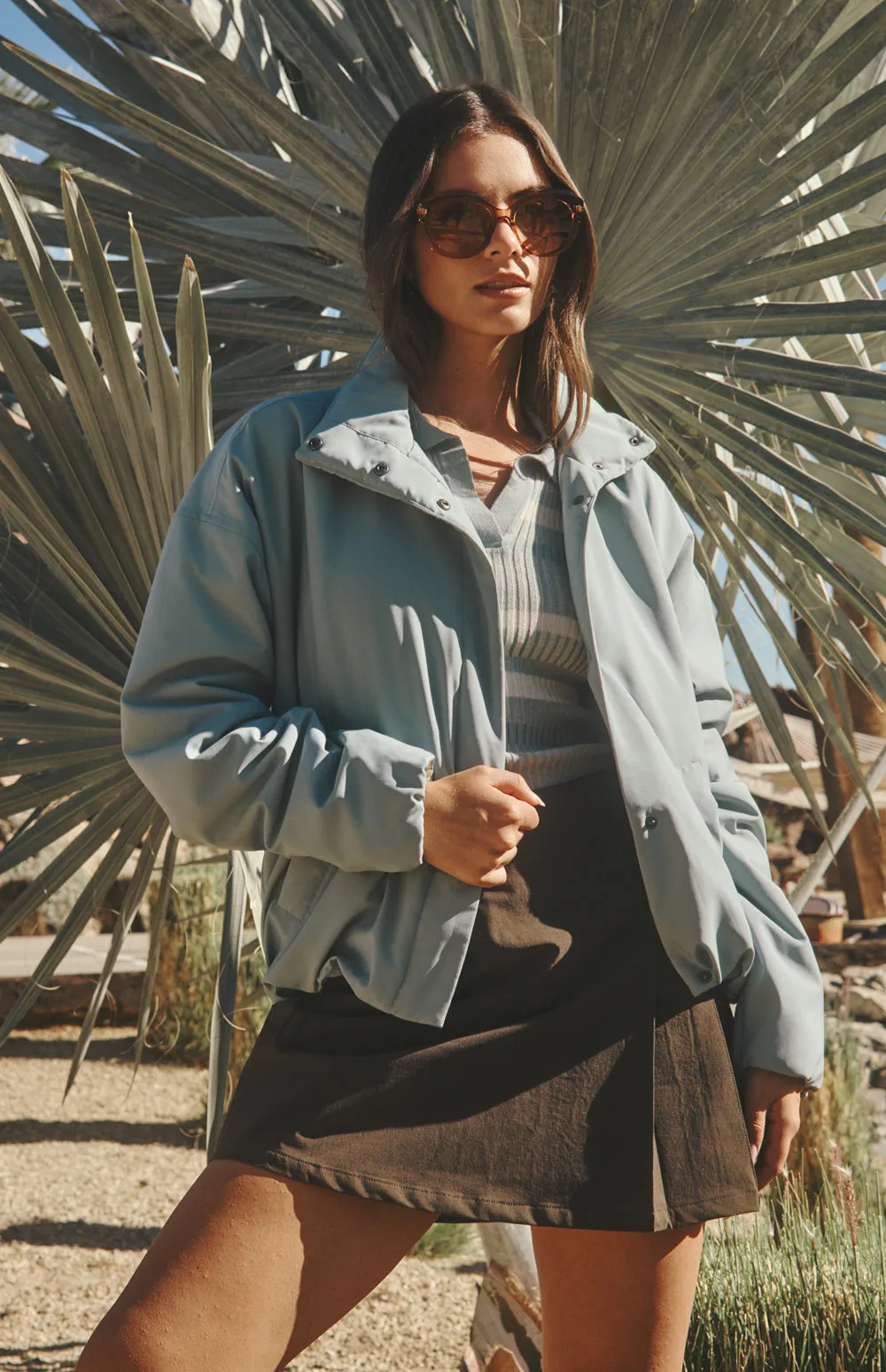 Catalina Jacket | Silver Blue sold by Alp N Rock product image thumbnail 4