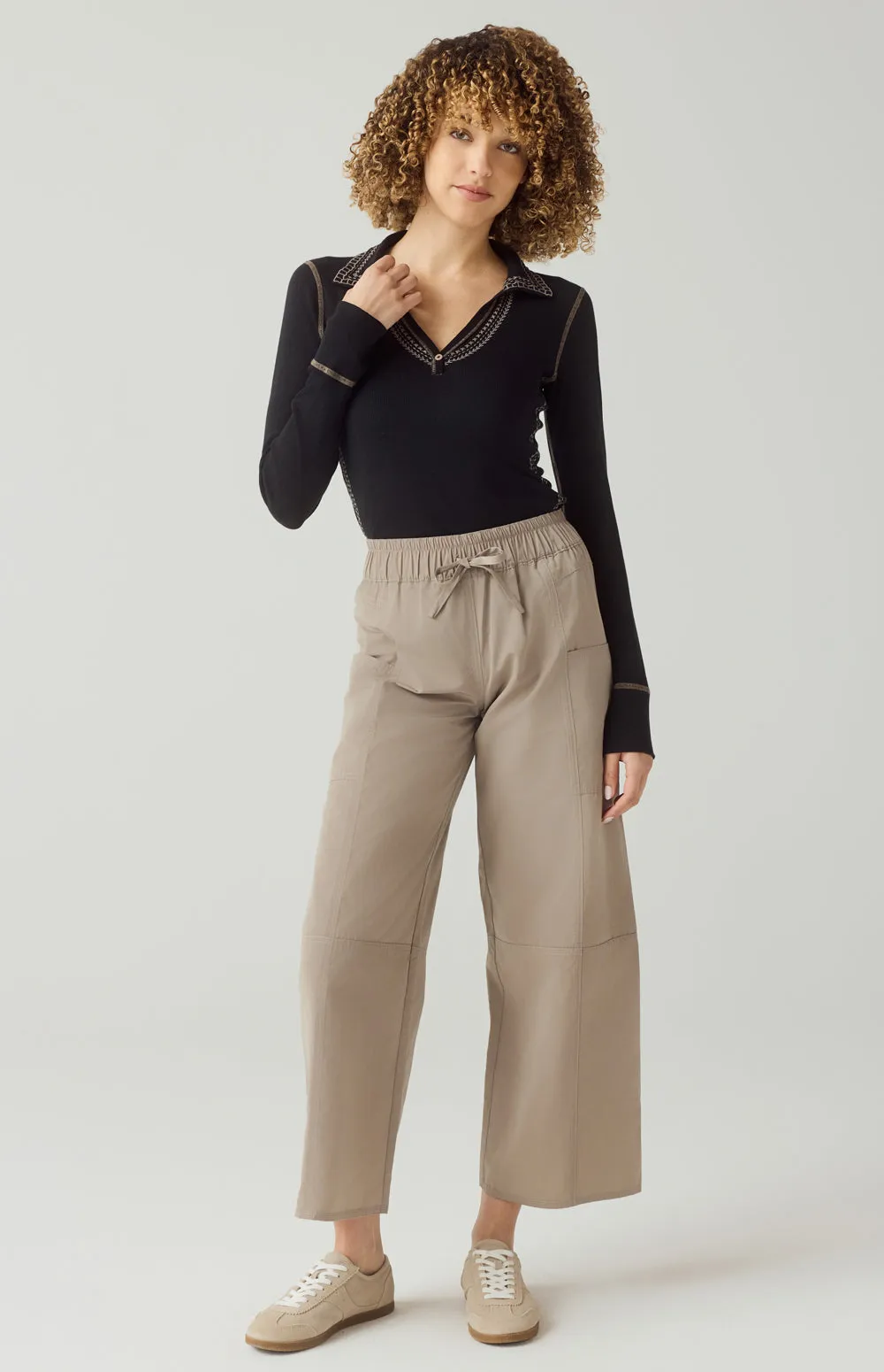 Asher Polo | Black/Fossil sold by Alp N Rock product image thumbnail 3