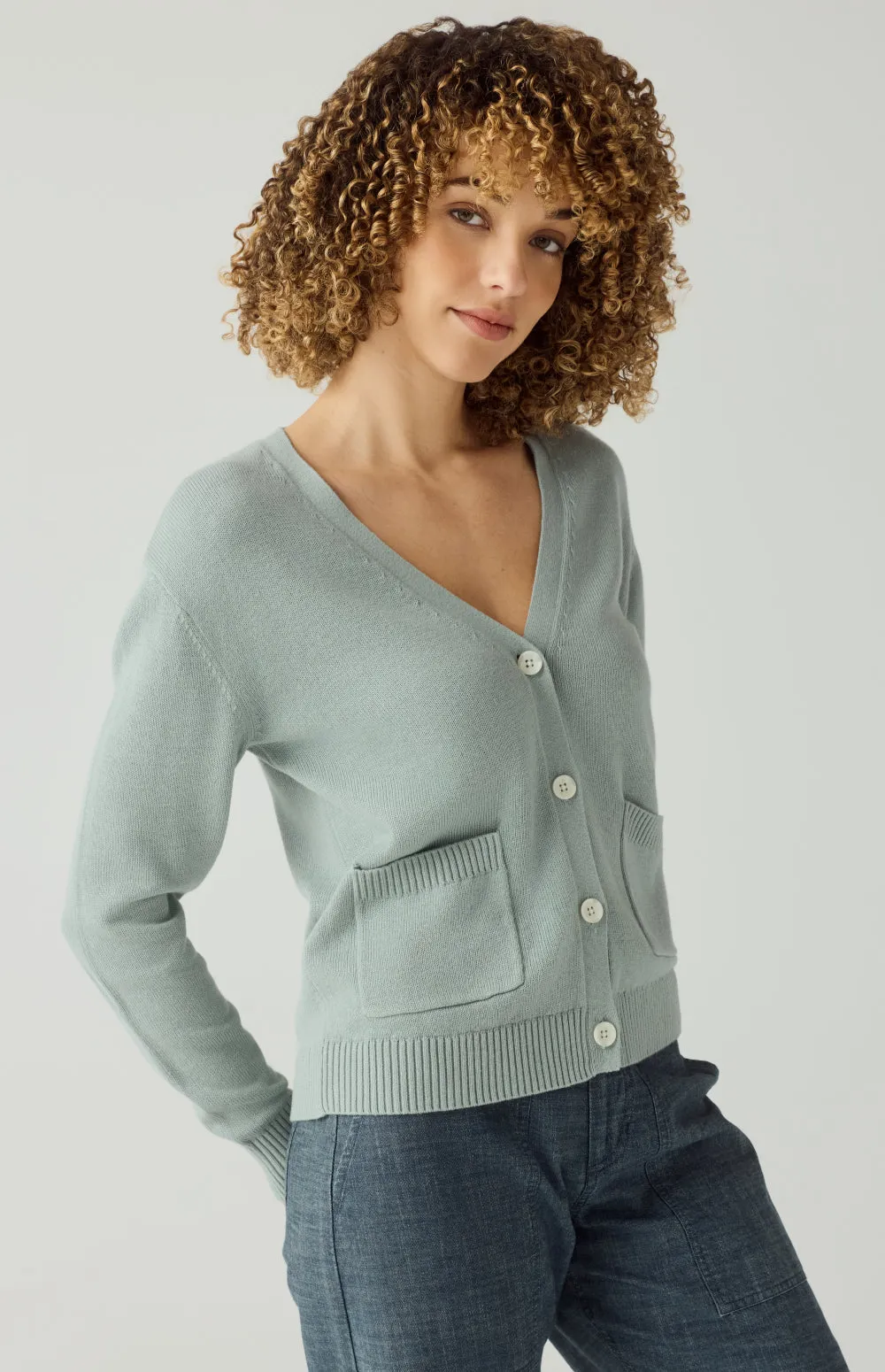Florence Cardigan | Silver Blue sold by Alp N Rock product image thumbnail 2