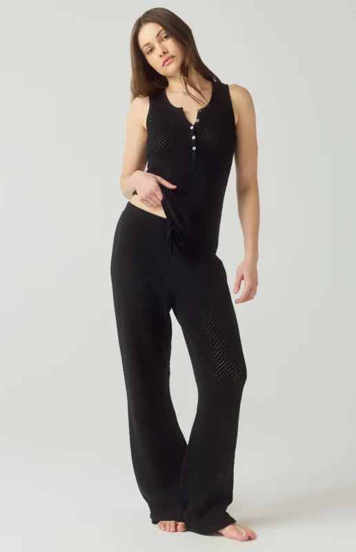 Brianna Sweater Pant | Black made by Alp N Rock