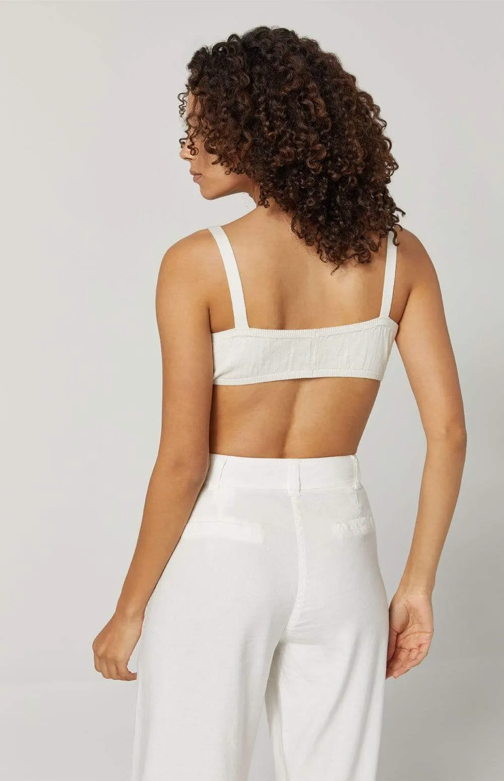 Mara Bralette | Ivory - Preloved sold by Alp N Rock product image thumbnail 4