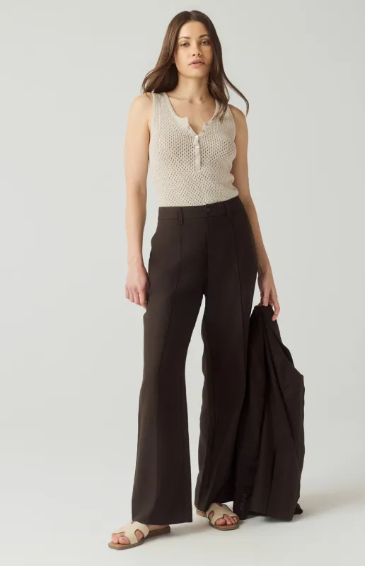 Bianca Linen Pant | Coffee made by Alp N Rock