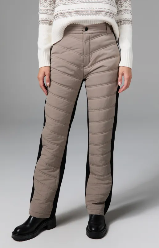 Kaja Quilted Pant | Fossil made by Alp N Rock
