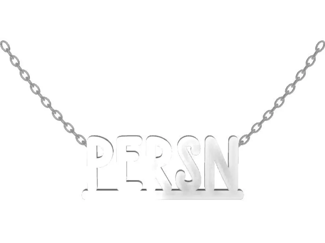 necklace Signature sold by PERSN US