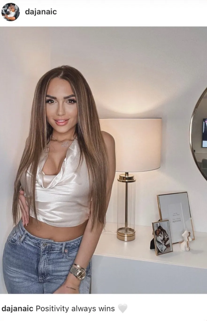 Dajanaic - Signature Name Necklace Gold sold by PERSN US