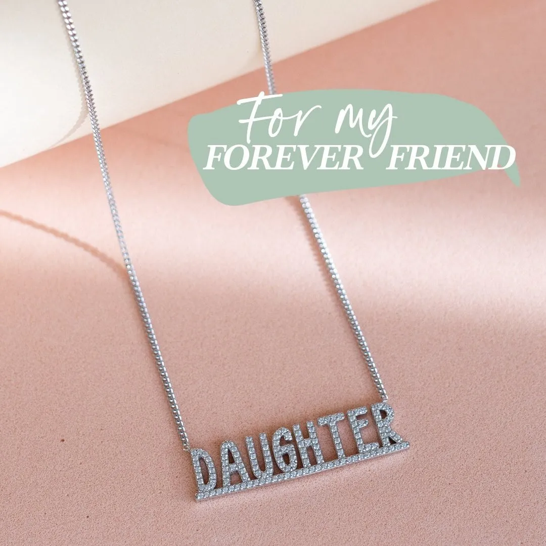 Signature Name Necklace with All Caps Gold sold by PERSN US product image thumbnail 5