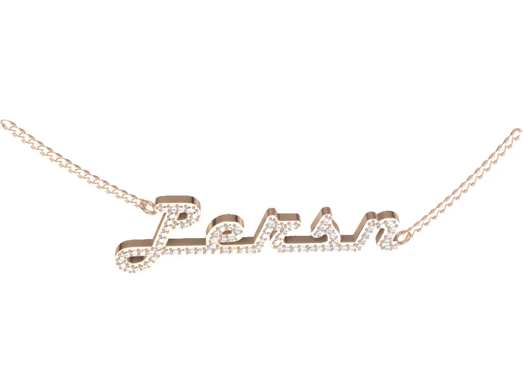 Signature Necklace sold by PERSN US