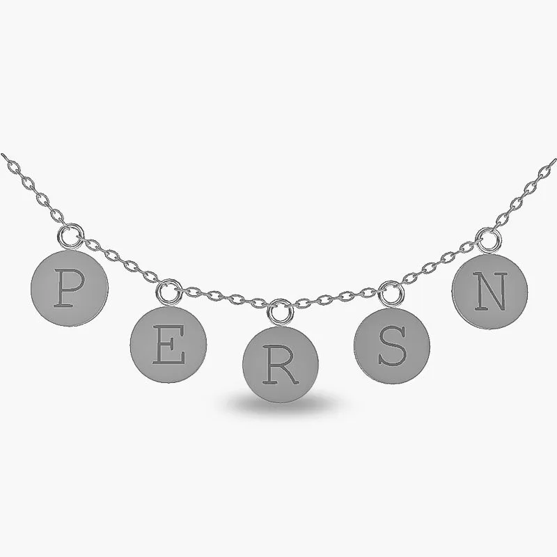 Disc Necklace sold by PERSN US product image thumbnail 3