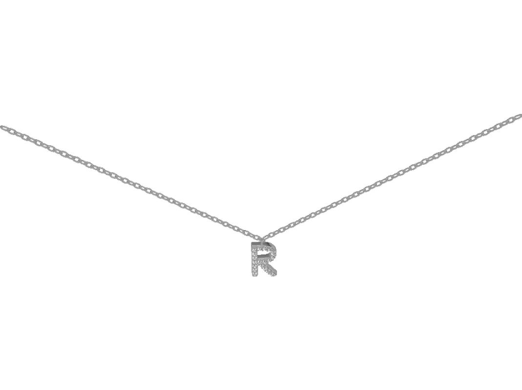 Letters Necklace sold by PERSN US