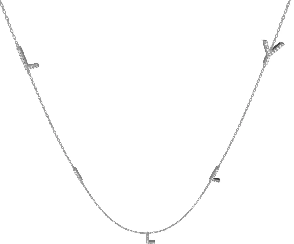 LettersMB Necklace sold by PERSN US