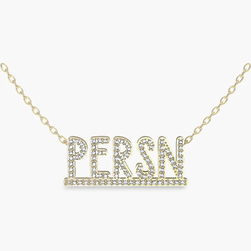 Signature Necklace sold by PERSN US
