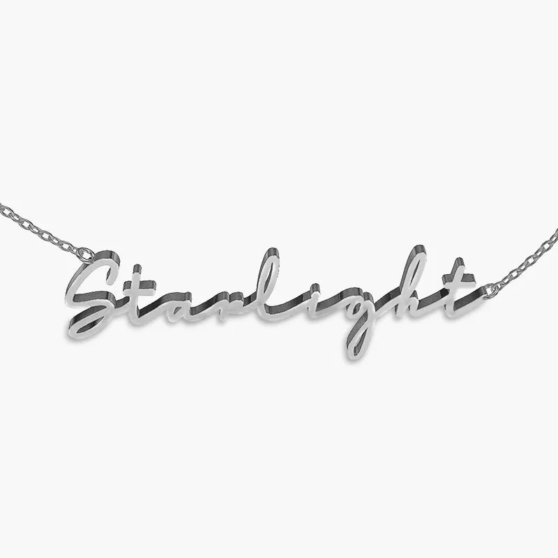 Signature Necklace Starlight sold by PERSN US