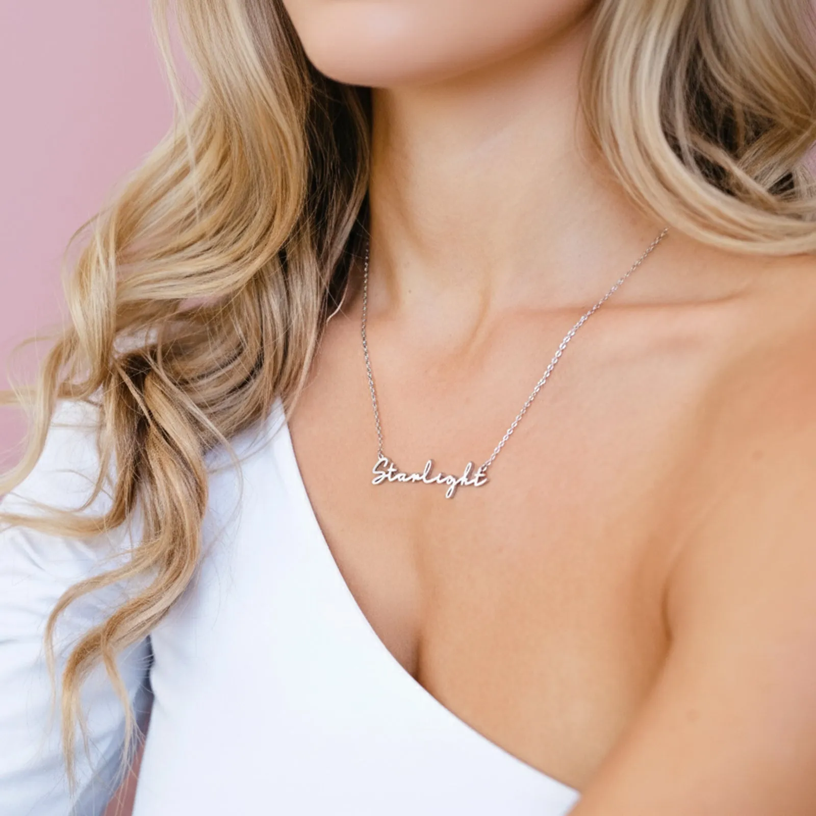 Signature Necklace Starlight sold by PERSN US product image thumbnail 2