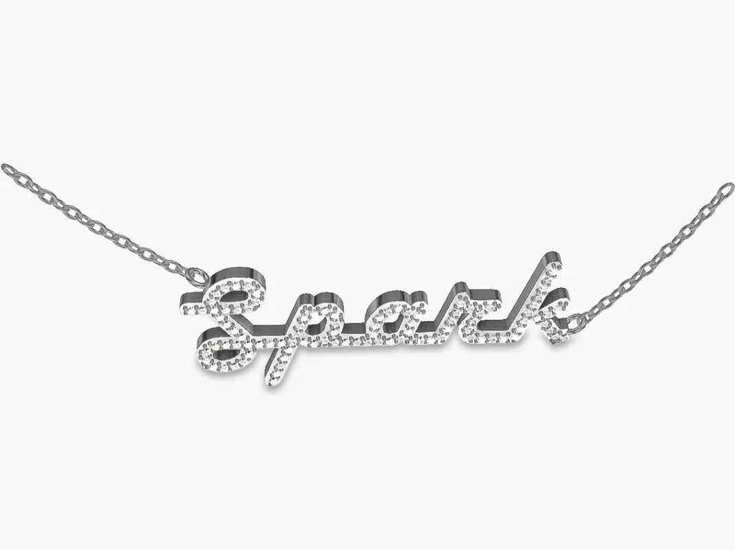 Signature Necklace Spark sold by PERSN US