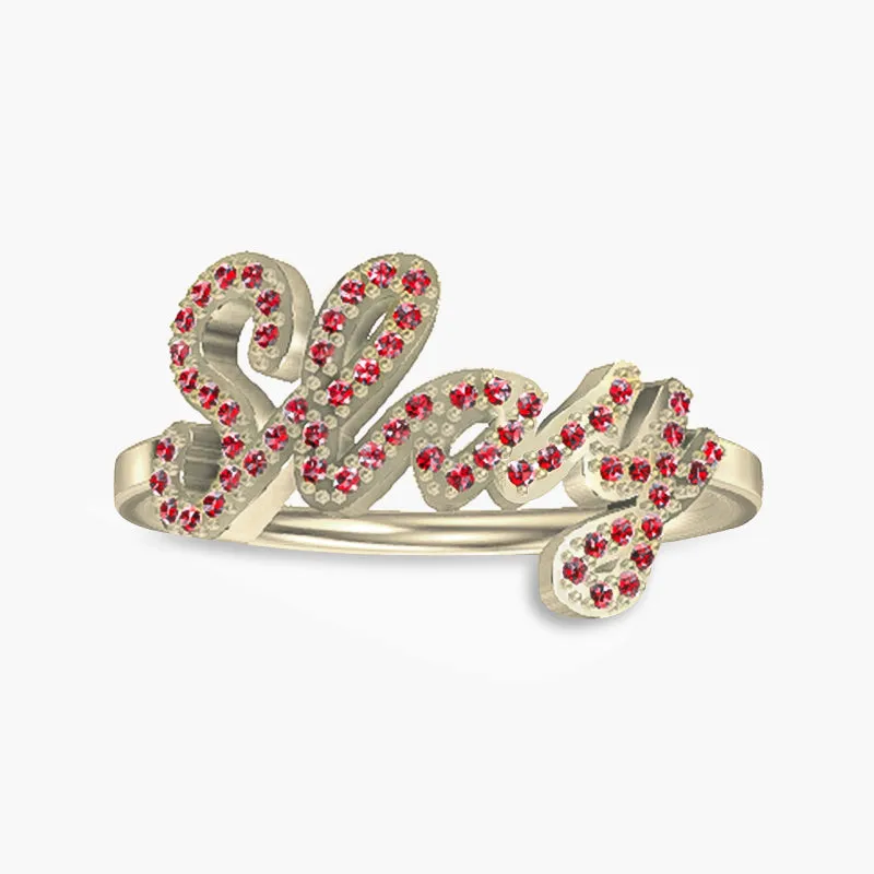 Signature Ring Slay sold by PERSN US