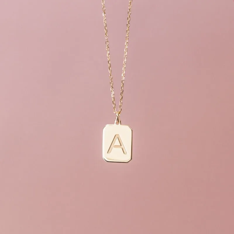 Plate Necklace sold by PERSN US product image thumbnail 2